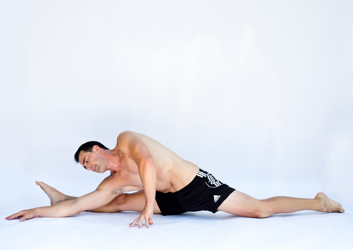 Forward fold hamstring stretch